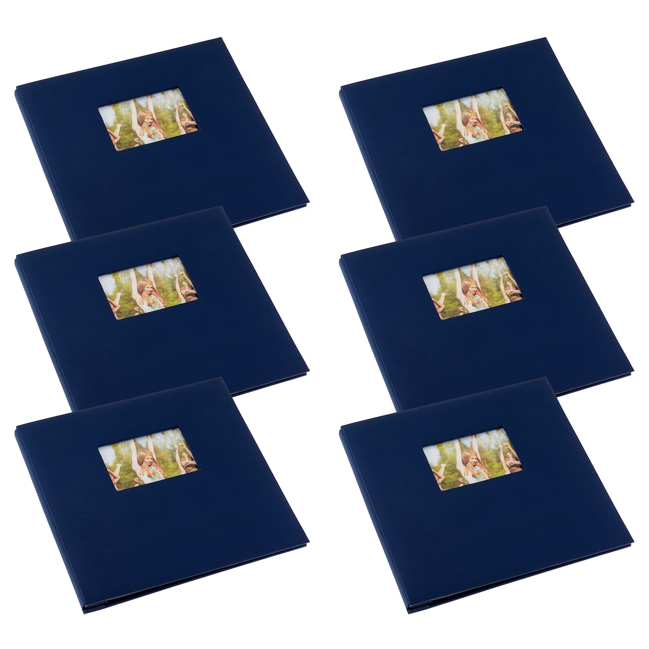 6 Pack: Cloth Scrapbook Album by Recollections®, 12" x 12"